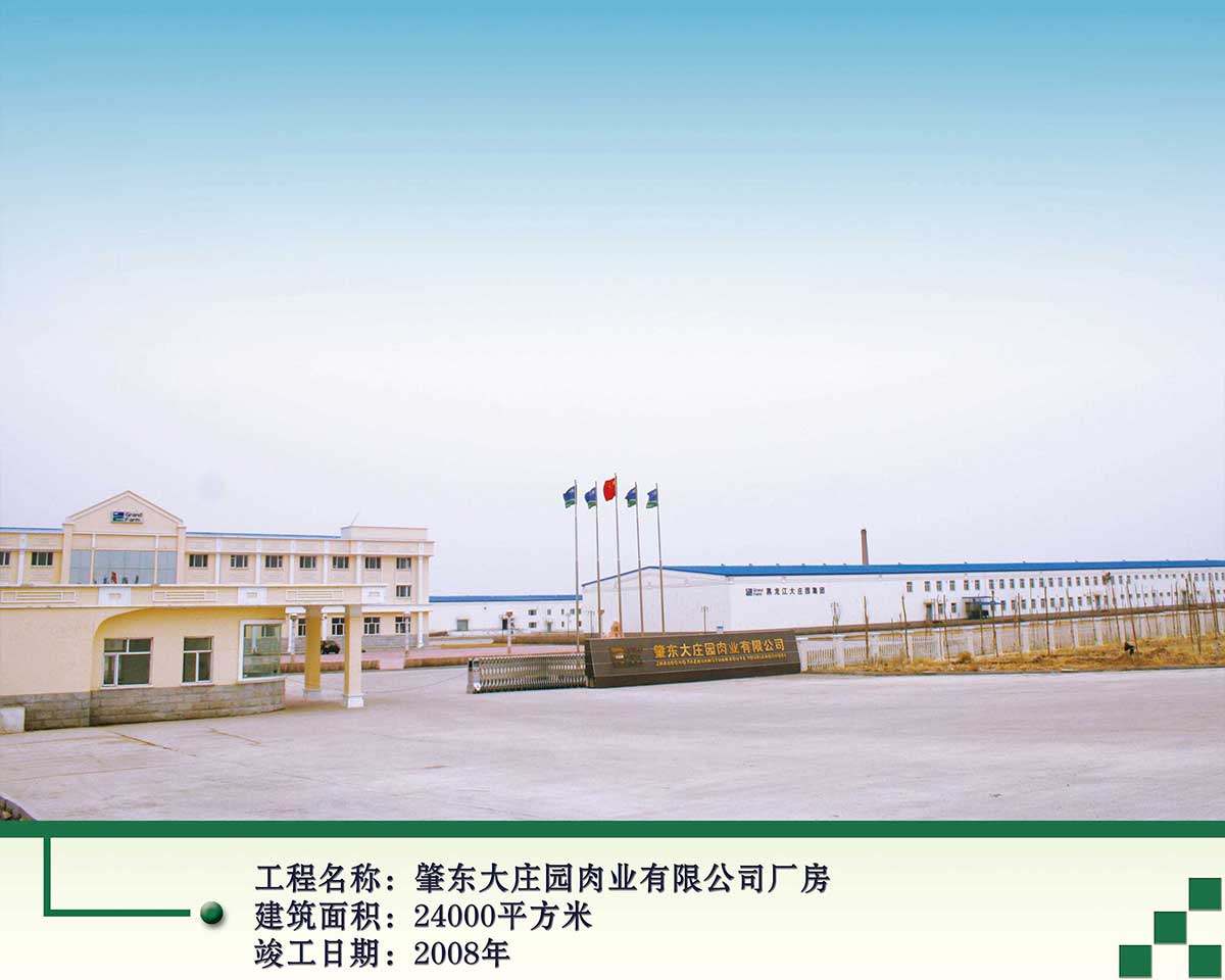 肇东大庄园肉业厂房